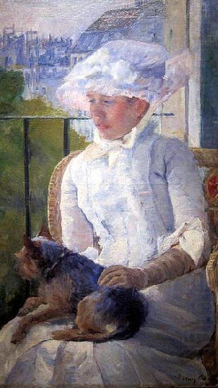 Young Girl at a Window, Mary Cassatt